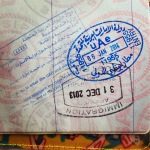 a close up of a passport