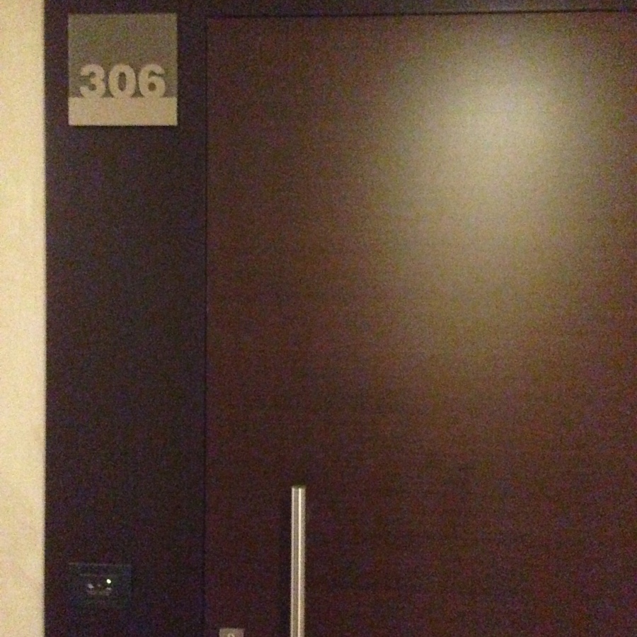 We ended up in room 306