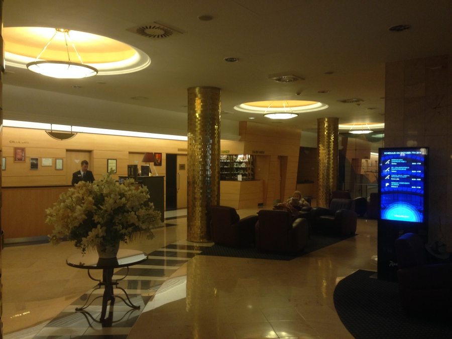 Lobby/check-in area