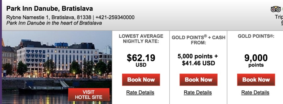 8 nights in Bratislava would also run you ~$500