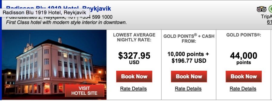 Another great value in Iceland. ~$656 in Reykjavik