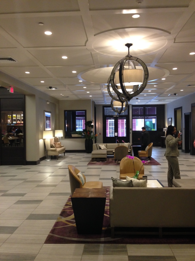 View of the lobby