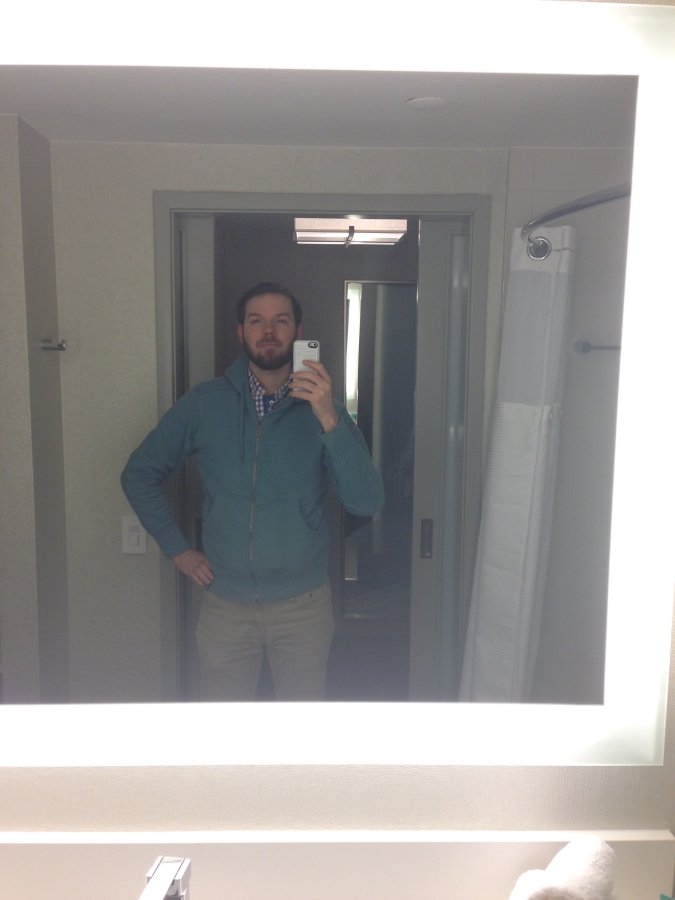 Class bathroom mirror selfie ;) 
