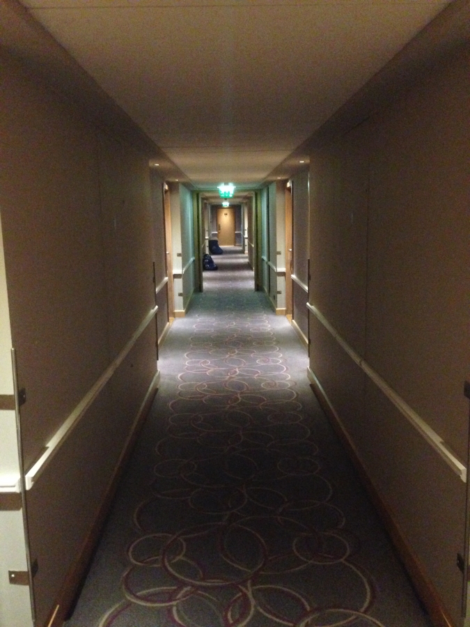 Hallway leading to Room 315 