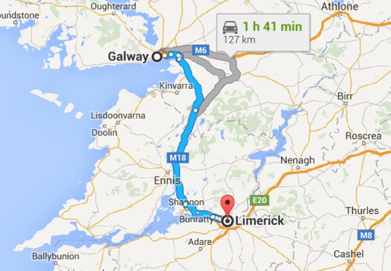Through Shannon to Limerick 