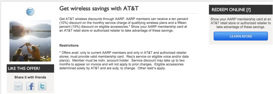 10% off your AT&T bill