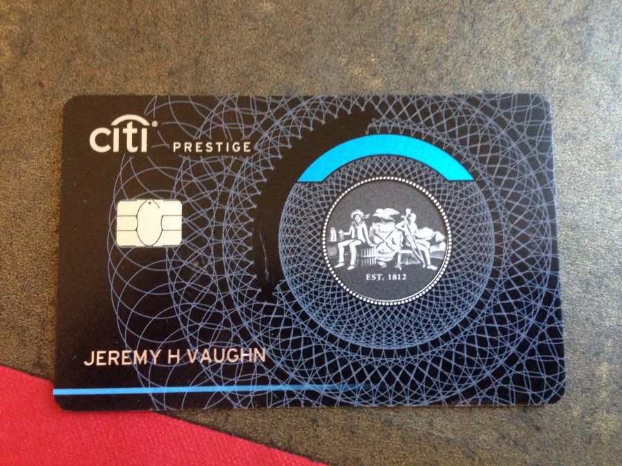 The Citi Prestige card!