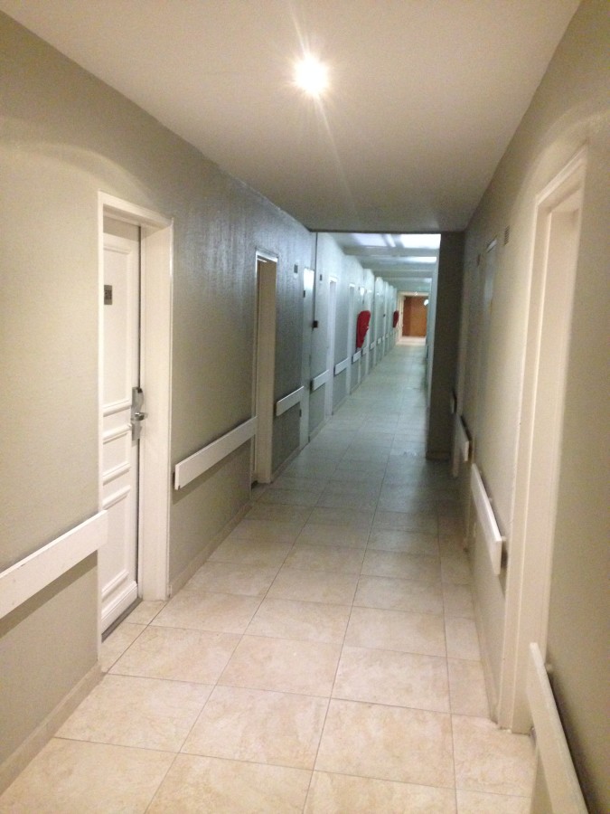 Hallways of Hotel La Pagerie