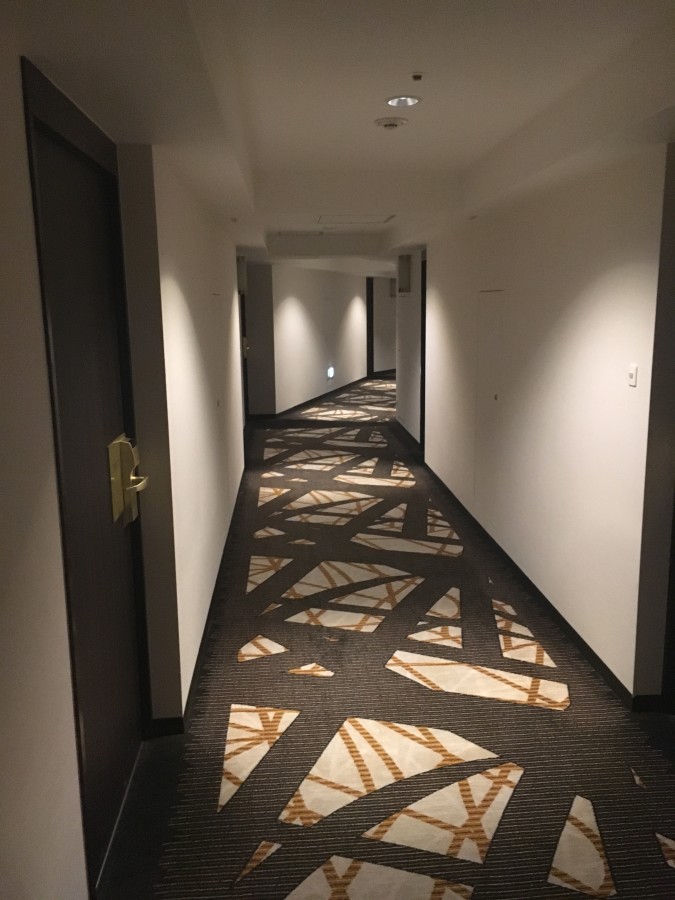 Hallways of the Hilton Tokyo