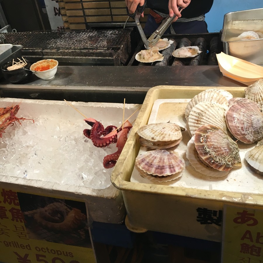Osaka street food