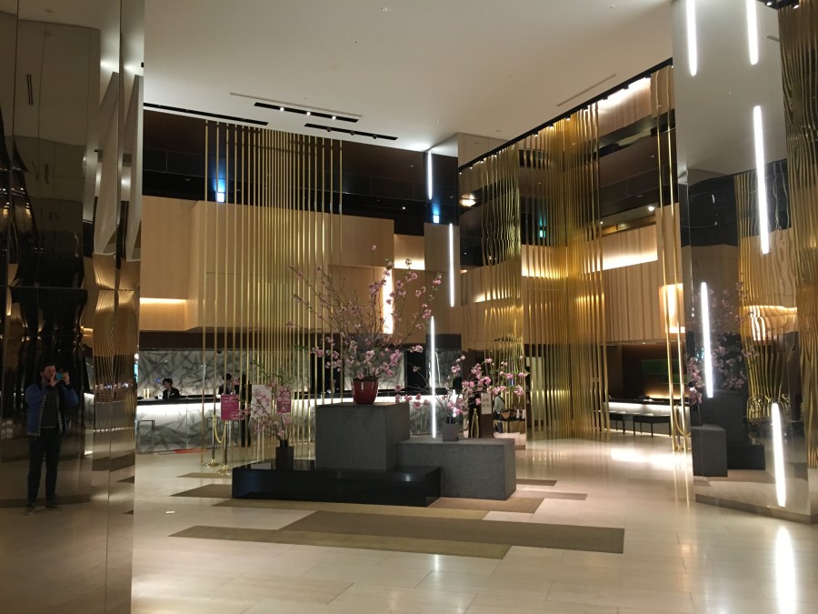 Lobby of the ANA Crowne Plaza Osaka