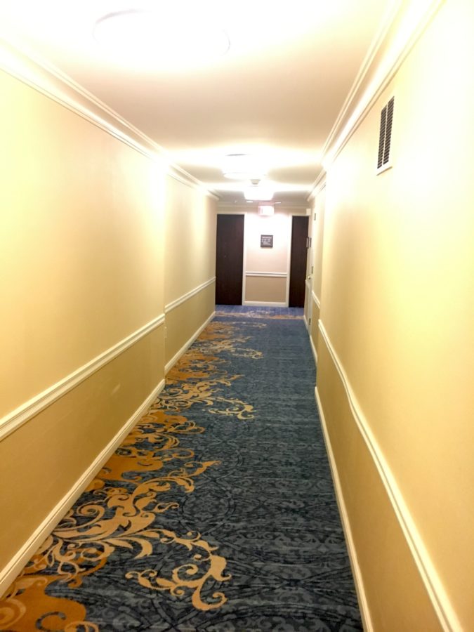 Hallways of the Capital Hilton