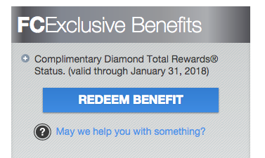 Total Rewards Diamond Status