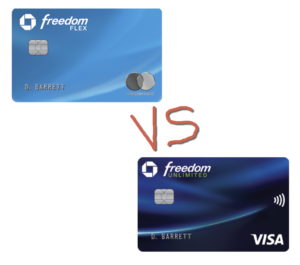chase freedom vs unlimited