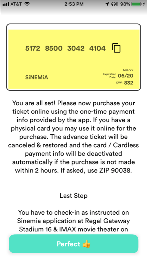 a yellow card with black text