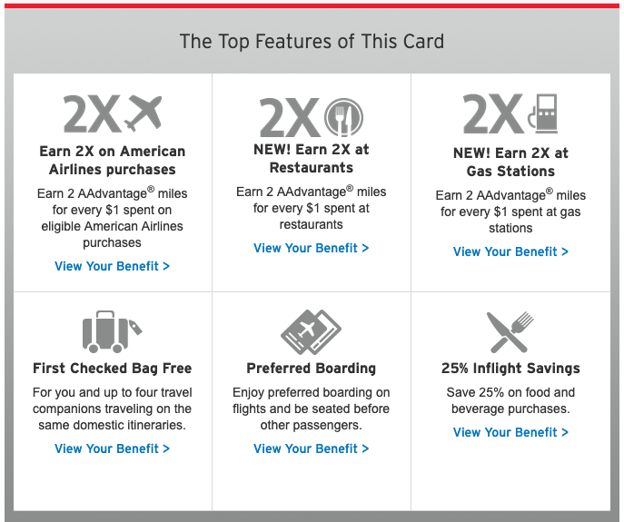 american airlines cards