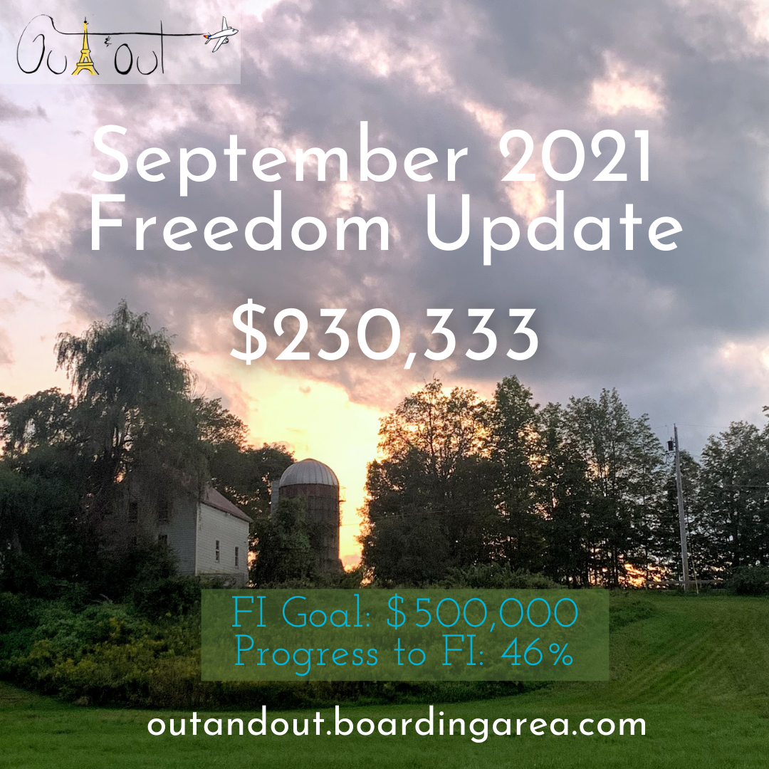 September 2021 Freedom update